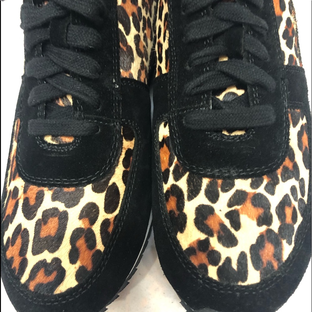 Ladies Leopard Sneakers